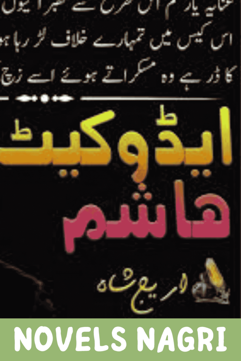 Advocate Hashim Novel by Areej shah
