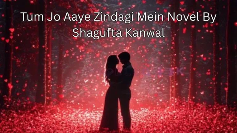 tum jo aaye zindagi mein novel