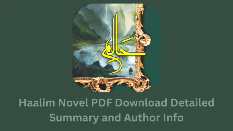 haalim novel pdf download