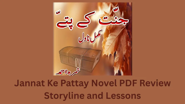 jannat ke pattay novel pdf