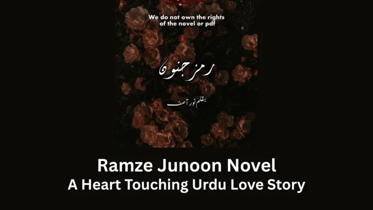 ramze junoon novel